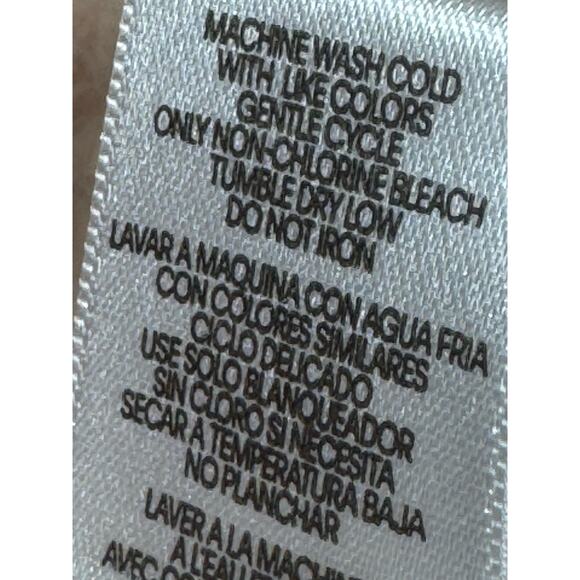 Calvin Klein Pink Plush Gold Zippers Jacket Women’s Size X-Small - Picture 8 of 8